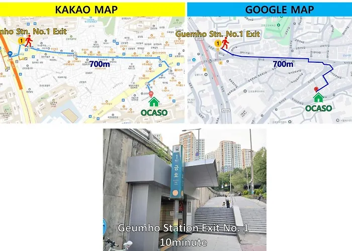 Apartment 'ocaso' Kumho Station 8 Minutes,free Late Check-out,pets Ok,gangnam, Itaewon, Dongdaemun, Jongno, Yongsan 20 Minutes *