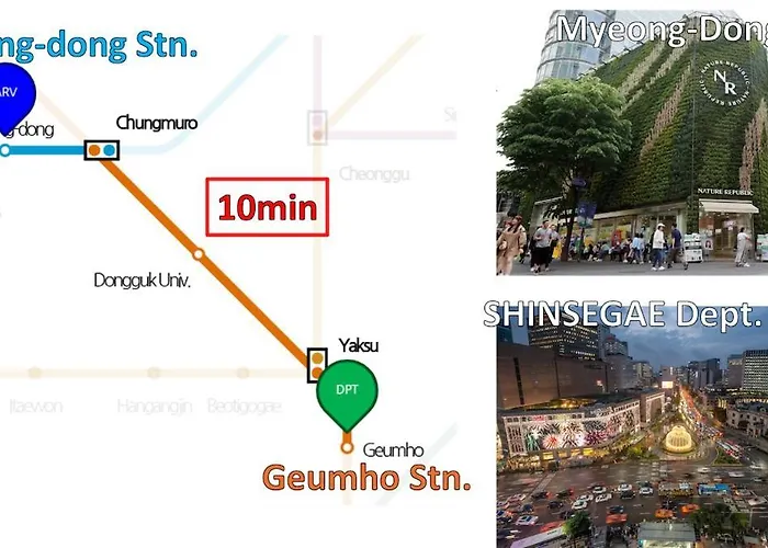 'ocaso' Kumho Station 8 Minutes,free Late Check-out,pets Ok,gangnam, Itaewon, Dongdaemun, Jongno, Yongsan 20 Minutes Apartment