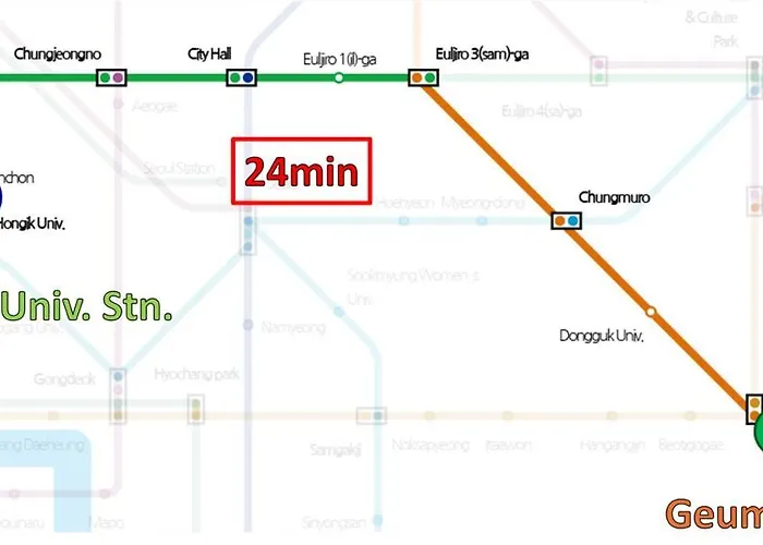 Apartment 'ocaso' Kumho Station 8 Minutes,free Late Check-out,pets Ok,gangnam, Itaewon, Dongdaemun, Jongno, Yongsan 20 Minutes Seoul
