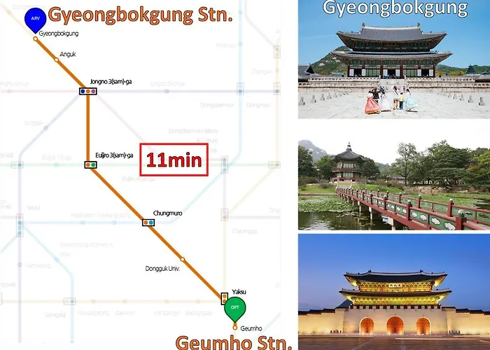 'ocaso' Kumho Station 8 Minutes,free Late Check-out,pets Ok,gangnam, Itaewon, Dongdaemun, Jongno, Yongsan 20 Minutes